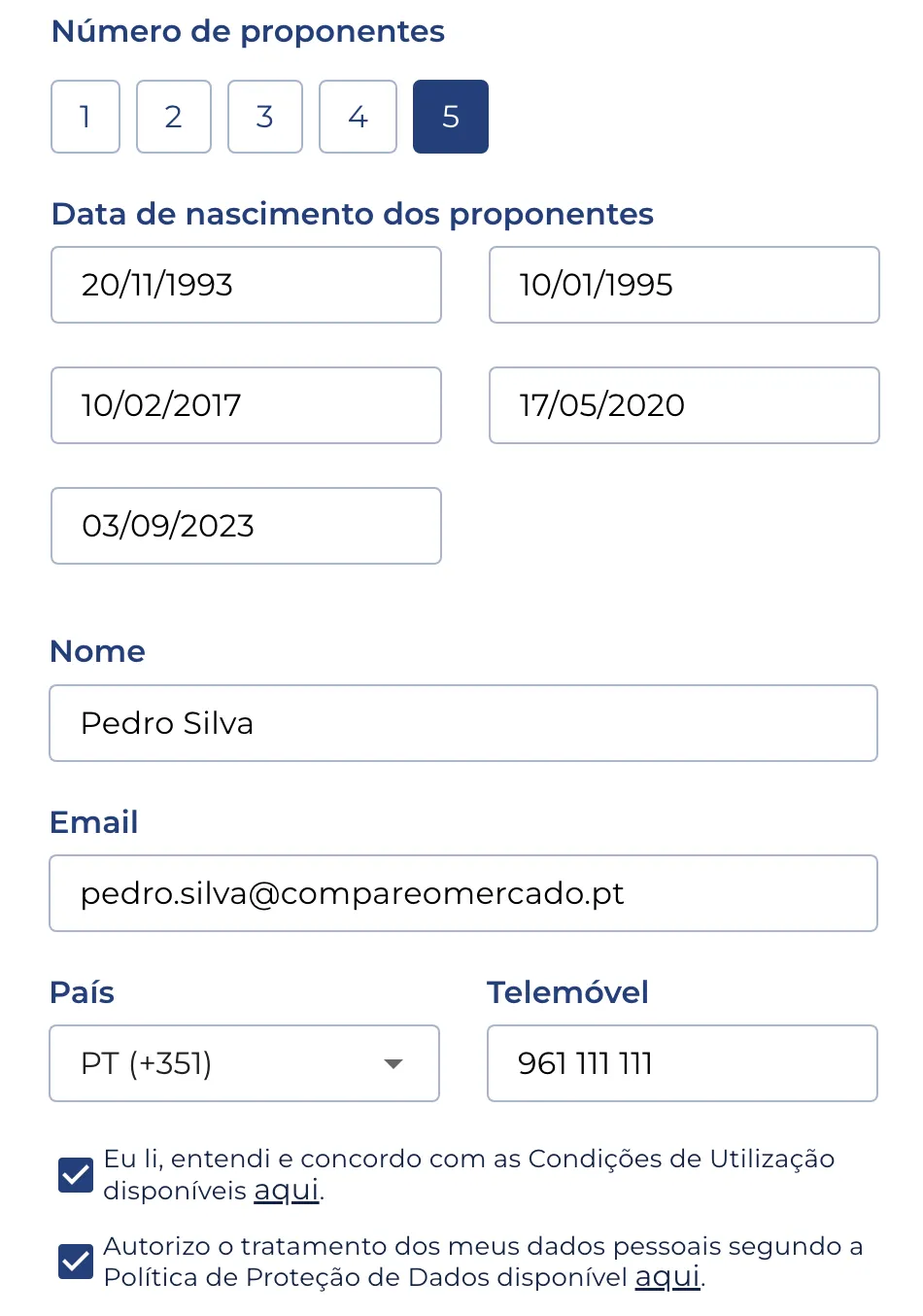 formulário saude